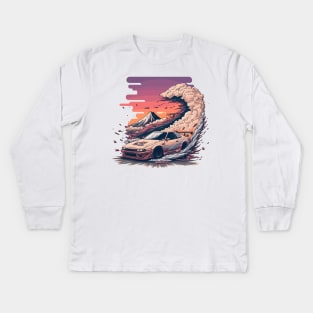 Drift King Kids Long Sleeve T-Shirt